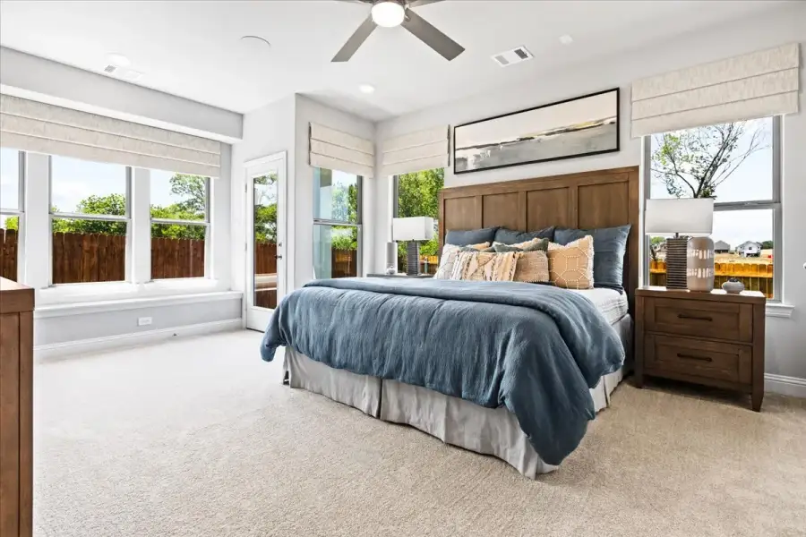 Furnished interior view inside a new home in Leonard Trails, Anna (Image 14).