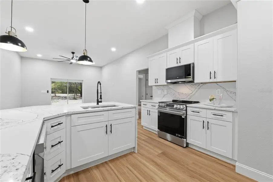 Furnished interior view inside a new home in , Webster (Image 14).