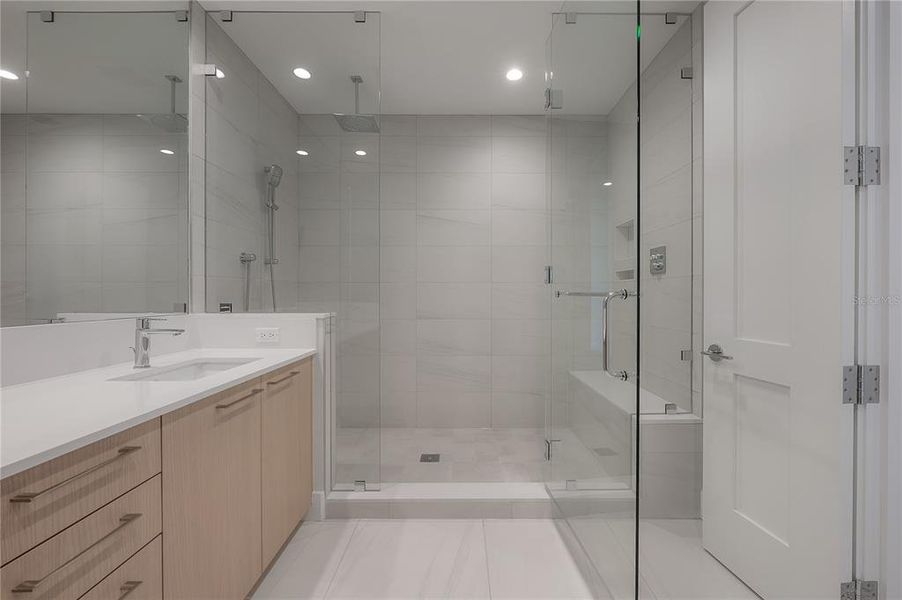 Furnished interior view inside a new home in , St. Petersburg (Image 17).