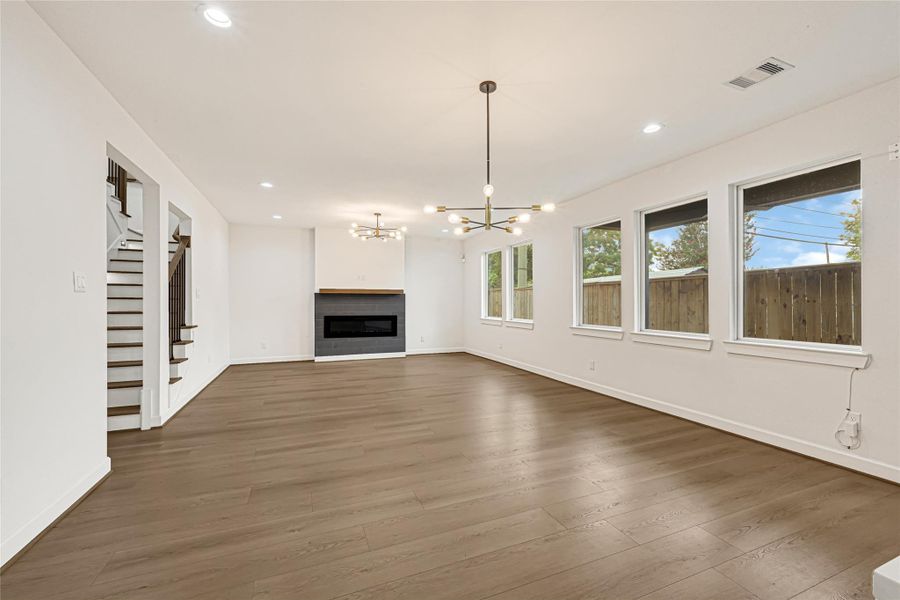 Spacious, unfurnished interior of a new home in , Houston (Image 27). Spacious, unfurnished interior of a new home in , Houston (Image 27).