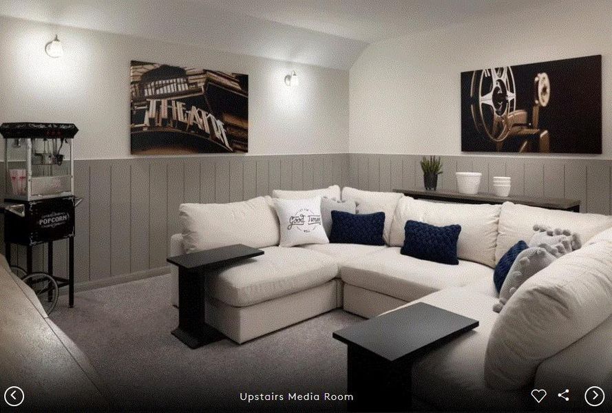 Furnished interior view inside a new home in Saddleback at Santa Rita Ranch, Liberty Hill (Image 9).