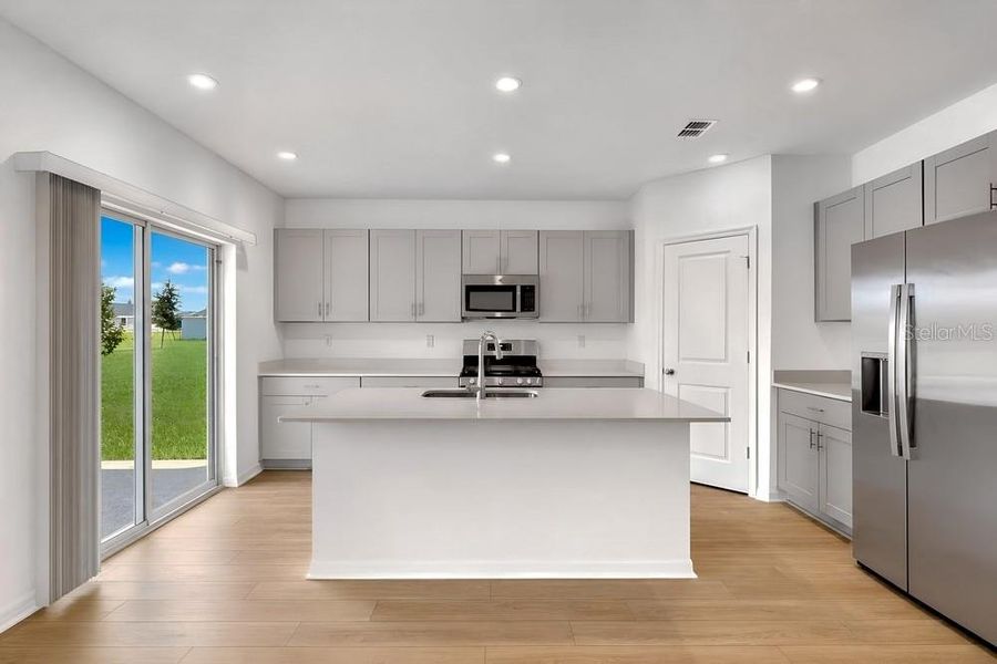 Furnished interior view inside a new home in Waterstone, Groveland (Image 5).