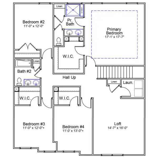 2D floor plan layout of this home in Winston Ridge, Youngsville, NC (Image 3). 2D floor plan layout of this home in Winston Ridge, Youngsville, NC (Image 3).