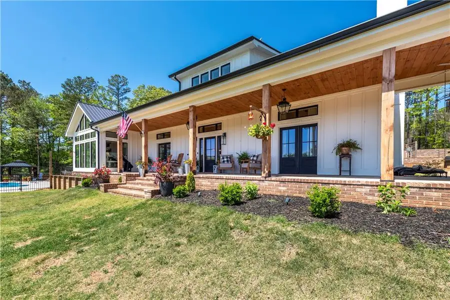 Exterior details and patio area of a home in , Talking Rock (Image 23).