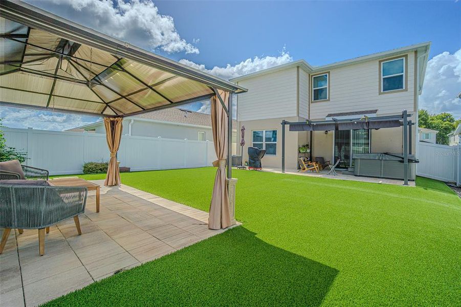 Exterior details and patio area of a home in , Spring Hill (Image 22). Exterior details and patio area of a home in , Spring Hill (Image 22).