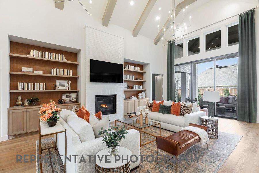 Furnished interior view inside a new home in Kresston, Montgomery (Image 5).