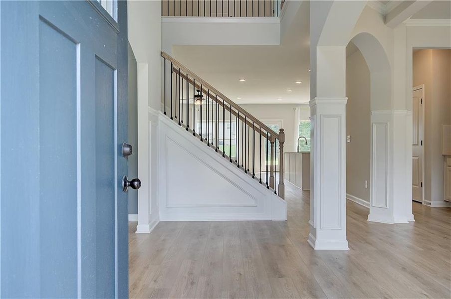 Spacious, unfurnished interior of a new home in Traditions at Crystal Lake, Hampton (Image 30). Spacious, unfurnished interior of a new home in Traditions at Crystal Lake, Hampton (Image 30).