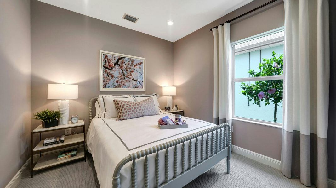 Furnished interior view inside a new home in SkySail Real Estate and Homes for Sale in Naples, FL - Neal Communities, Naples (Image 19).