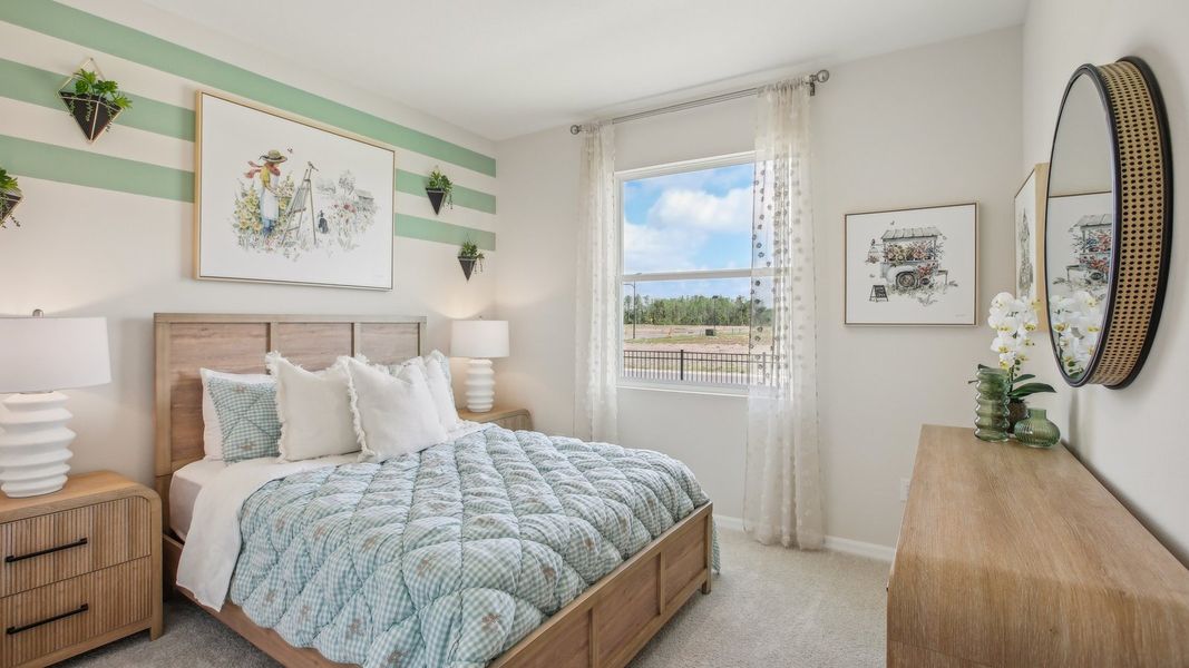 Furnished interior view inside a new home in Angeline, Land O' Lakes (Image 21).