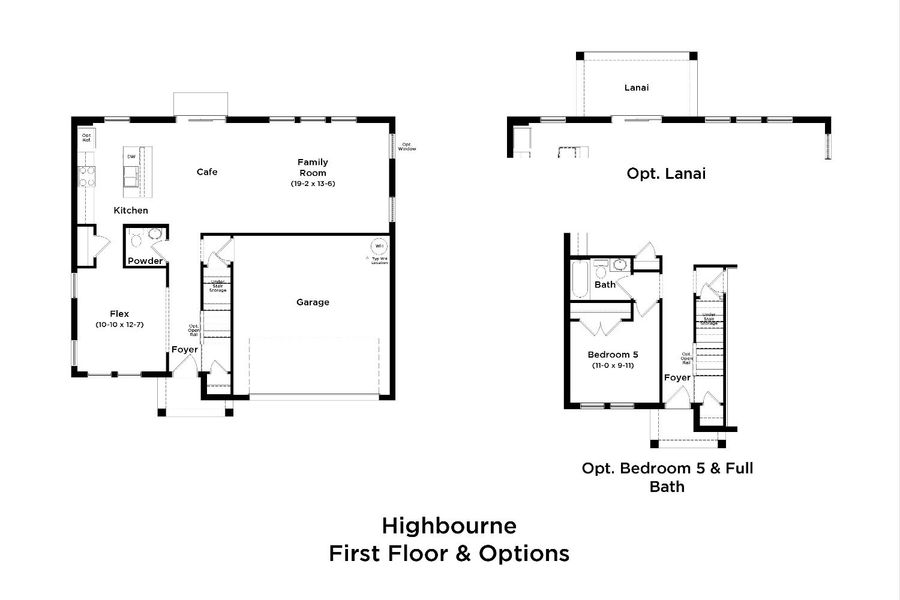 2D floor plan layout for the Highbourne by DRB Homes in Willowbrook North, Winter Haven, FL (Image 3). 2D floor plan layout for the Highbourne by DRB Homes in Willowbrook North, Winter Haven, FL (Image 3).