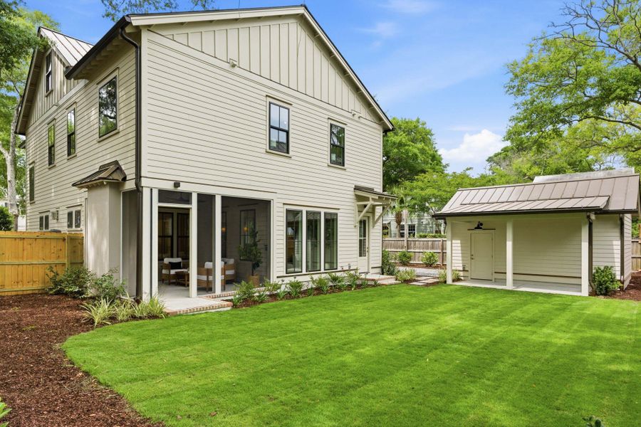 Exterior details and patio area of a home in , Mount Pleasant (Image 26).