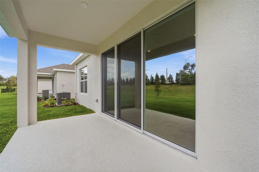 Exterior details and patio area of a home in North River Ranch, Parrish (Image 21).