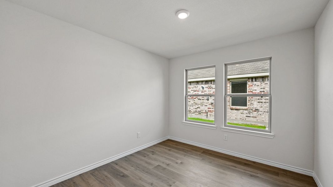 Representative unfurnished interior of a home built from the Brenham by D.R. Horton in Liberty Crossing, Royse City (Image 39). Representative unfurnished interior of a home built from the Brenham by D.R. Horton in Liberty Crossing, Royse City (Image 39).