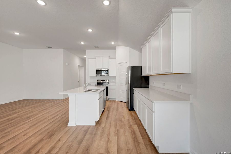 Furnished interior view inside a new home in Greenspoint Heights, Seguin (Image 12).