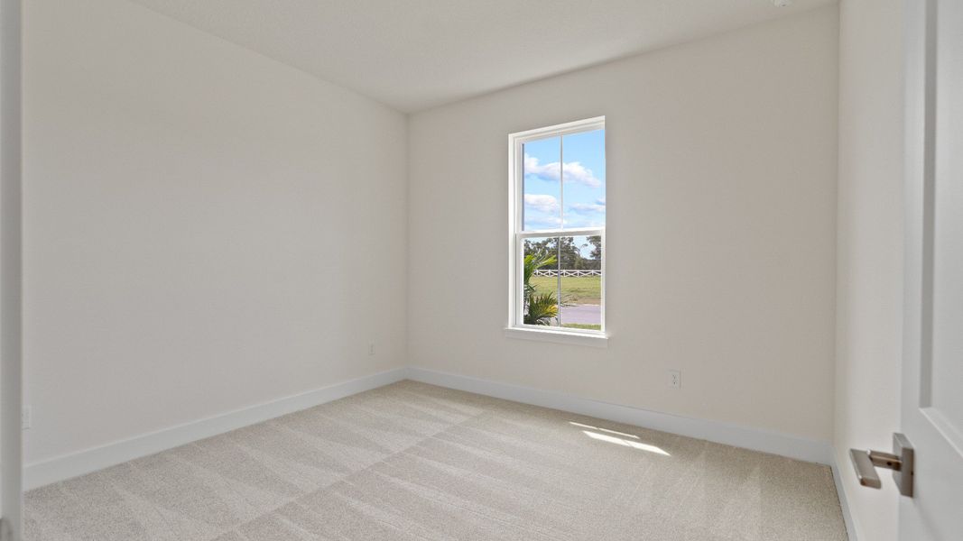 Representative unfurnished interior of a home built from the Longleaf by DRB Homes in Lakeside at Satilla, St. Cloud (Image 21).