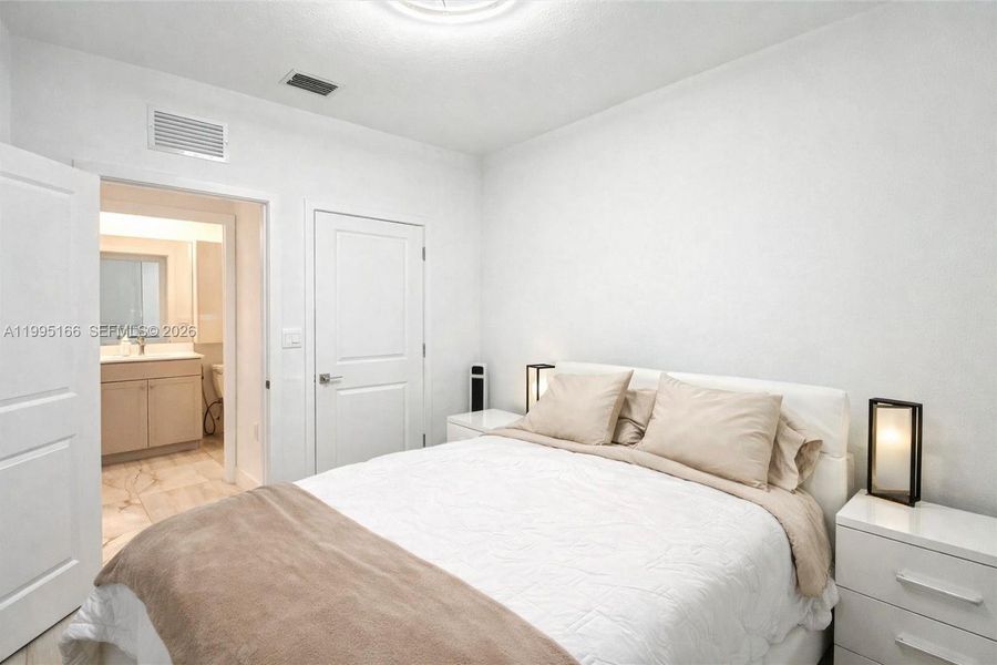 First-floor bedroom perfect for guests, office, or flexibility First-floor bedroom perfect for guests, office, or flexibility