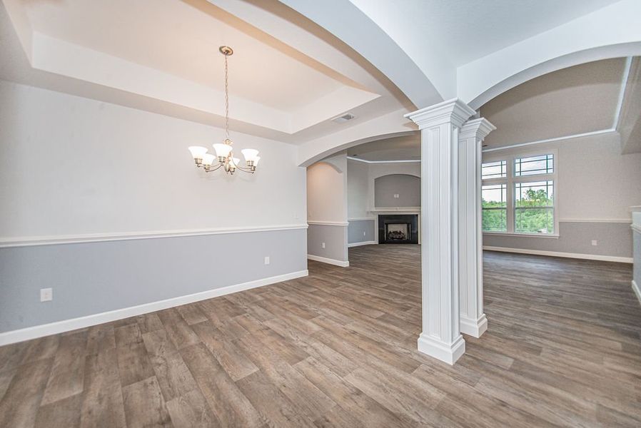 Representative unfurnished interior of a home built from the Arcadimont by Enchanted Homes in Ballentine Ridge, Lyman (Image 29). Representative unfurnished interior of a home built from the Arcadimont by Enchanted Homes in Ballentine Ridge, Lyman (Image 29).