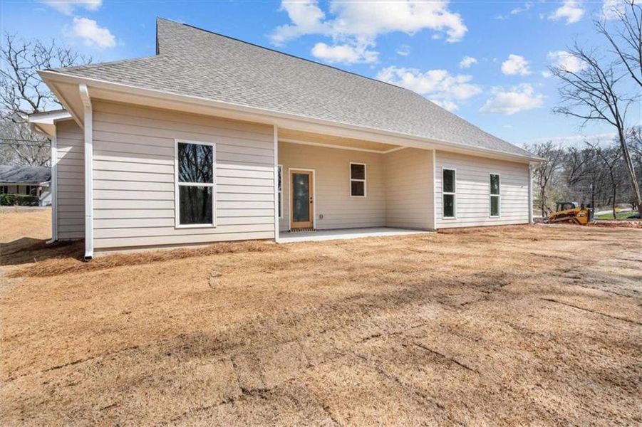 Exterior details and patio area of a home in , Temple (Image 24).