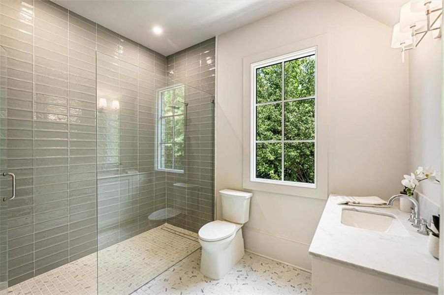 Furnished interior view inside a new home in , Alpharetta (Image 33).