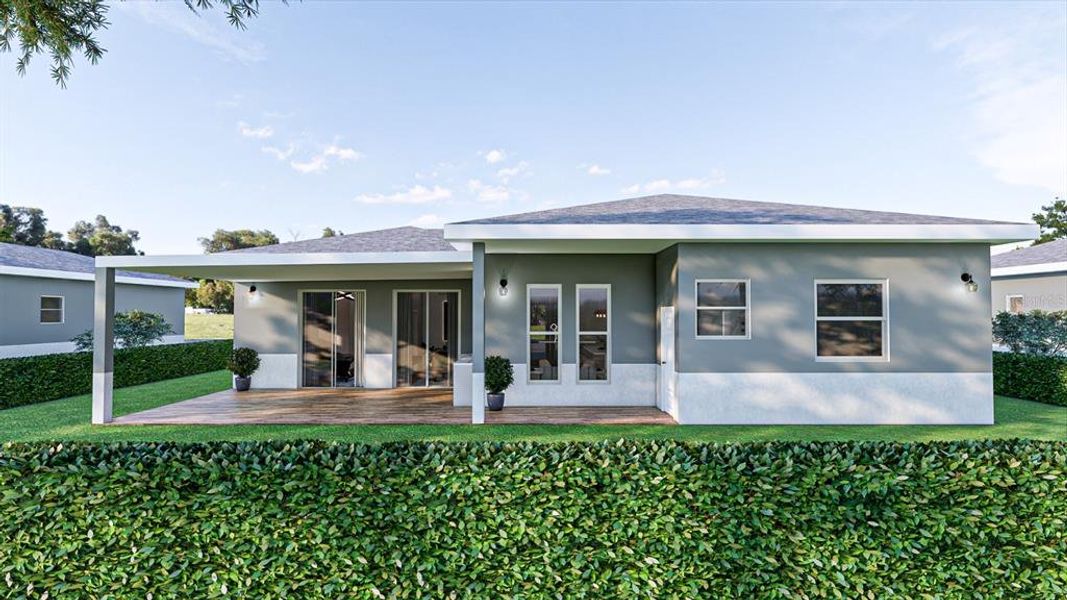 Exterior details and patio area of a home in , Lehigh Acres (Image 1). Exterior details and patio area of a home in , Lehigh Acres (Image 1).