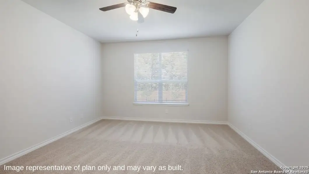 Spacious, unfurnished interior of a new home in Brookstone Creek, San Antonio (Image 21).