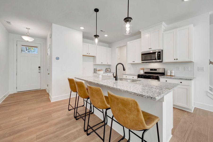 Furnished interior view inside a new home in Powell, Angier (Image 12).