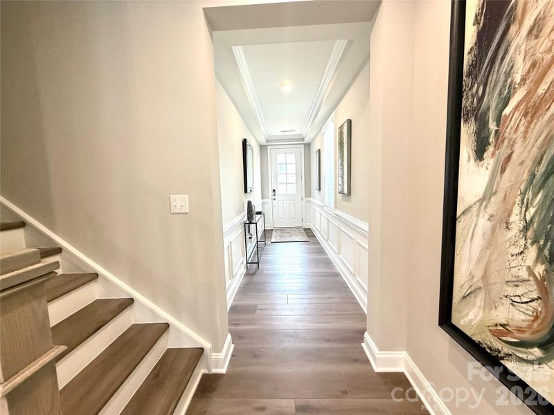 Spacious, unfurnished interior of a new home in The Townes at Wade Ardrey, Charlotte (Image 23). Spacious, unfurnished interior of a new home in The Townes at Wade Ardrey, Charlotte (Image 23).