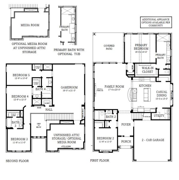 2D floor plan layout for the Arcadia by Chesmar Homes in Grange, Katy, TX (Image 3). 2D floor plan layout for the Arcadia by Chesmar Homes in Grange, Katy, TX (Image 3).