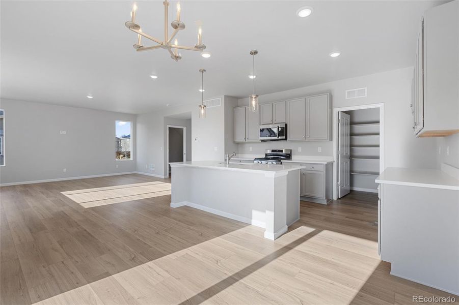 Furnished interior view inside a new home in Cherry Meadows, Brighton (Image 8).