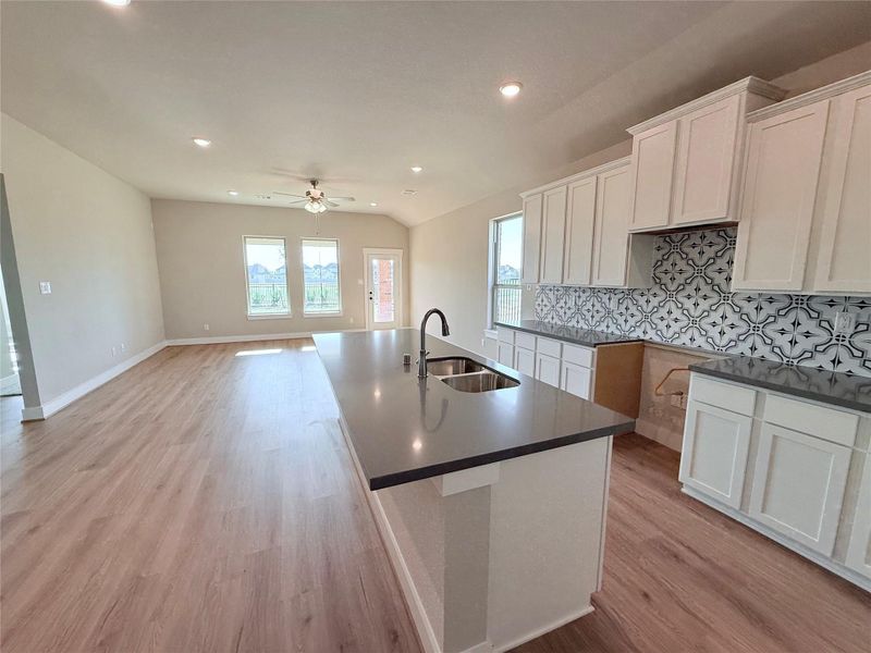 Furnished interior view inside a new home in Sunterra, Katy (Image 5).