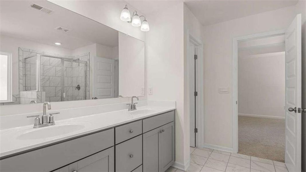 Furnished interior view inside a new home in Wildwood, Covington (Image 9).