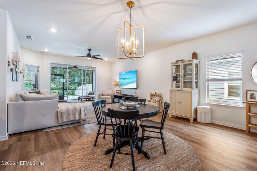 Furnished interior view inside a new home in , St. Augustine (Image 31).
