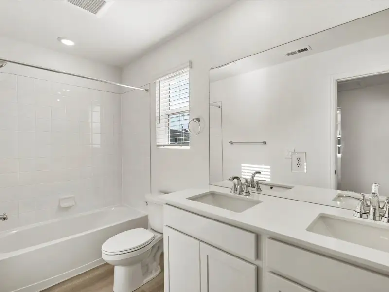 Furnished interior view inside a new home in Revere at Johnstown, Johnstown (Image 6). Furnished interior view inside a new home in Revere at Johnstown, Johnstown (Image 6).