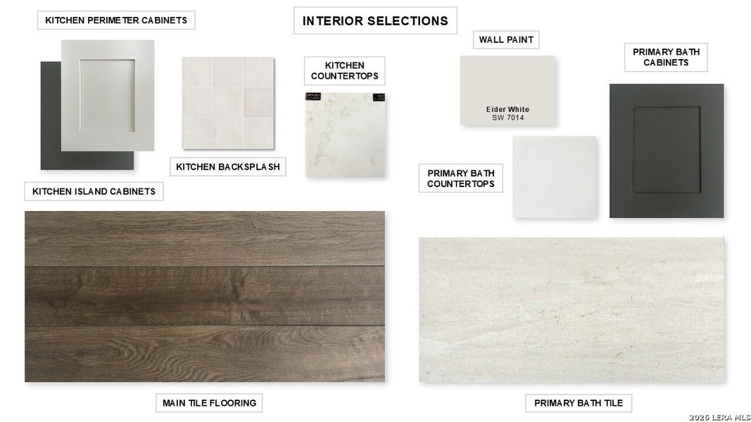 Sample of building materials used in homes in VIDA, San Antonio (Image 3).