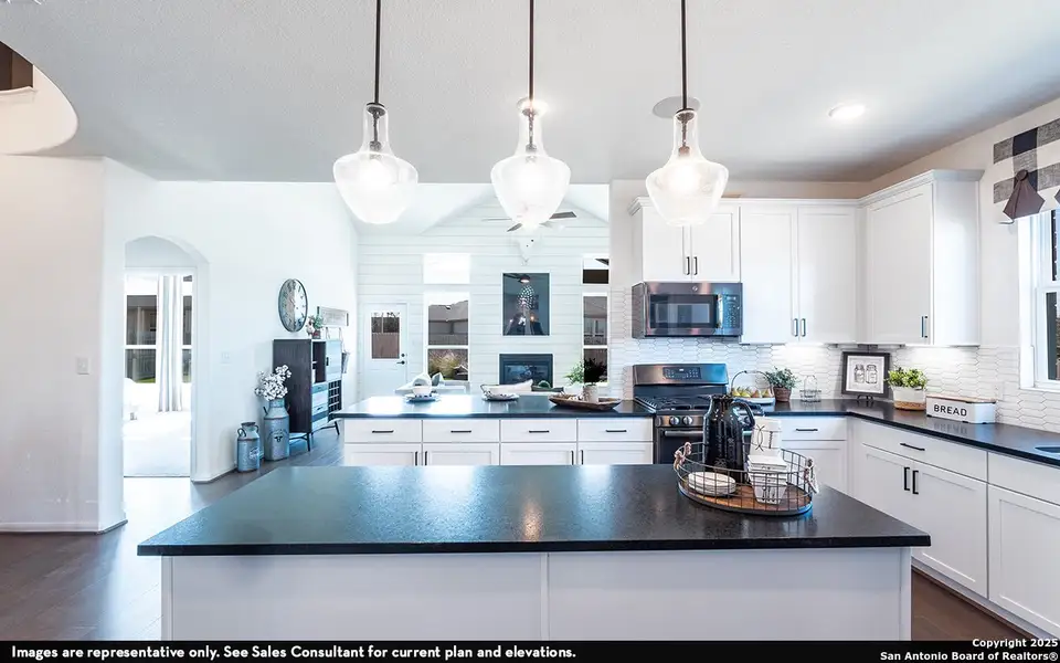 Furnished interior view inside a new home in Megan's Landing, Castroville (Image 9). Furnished interior view inside a new home in Megan's Landing, Castroville (Image 9).