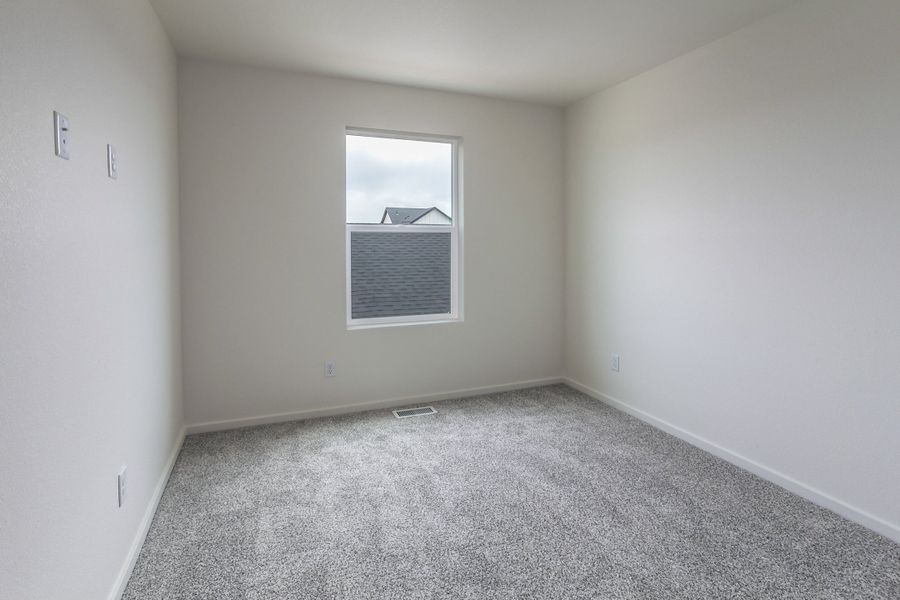 Spacious, unfurnished interior of a new home in Prairie Song, Windsor (Image 35). Spacious, unfurnished interior of a new home in Prairie Song, Windsor (Image 35).