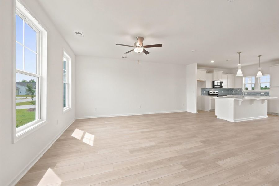 Spacious, unfurnished interior of a new home in Edgefield, Loris (Image 17).