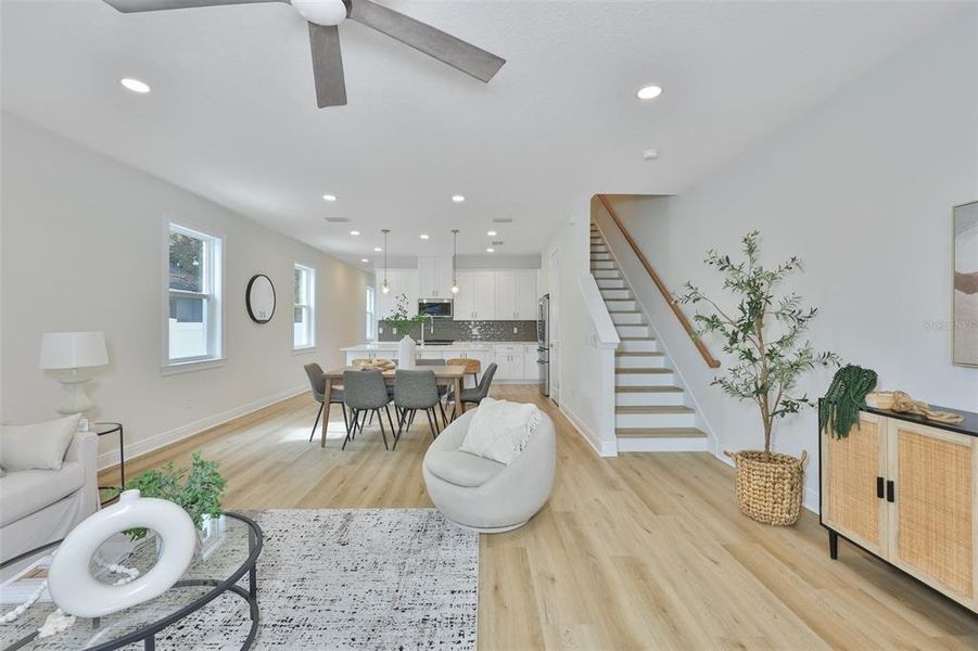 Furnished interior view inside a new home in , Tampa (Image 14).