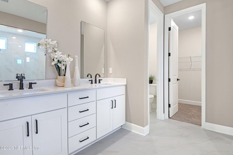 Furnished interior view inside a new home in Brookestone, St. Augustine (Image 14).