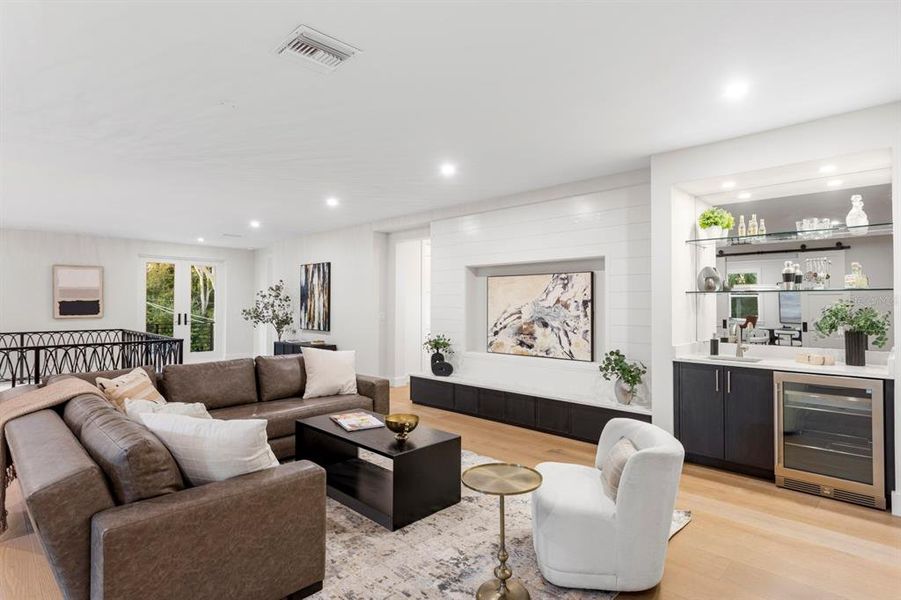 Furnished interior view inside a new home in , Tampa (Image 49). Furnished interior view inside a new home in , Tampa (Image 49).