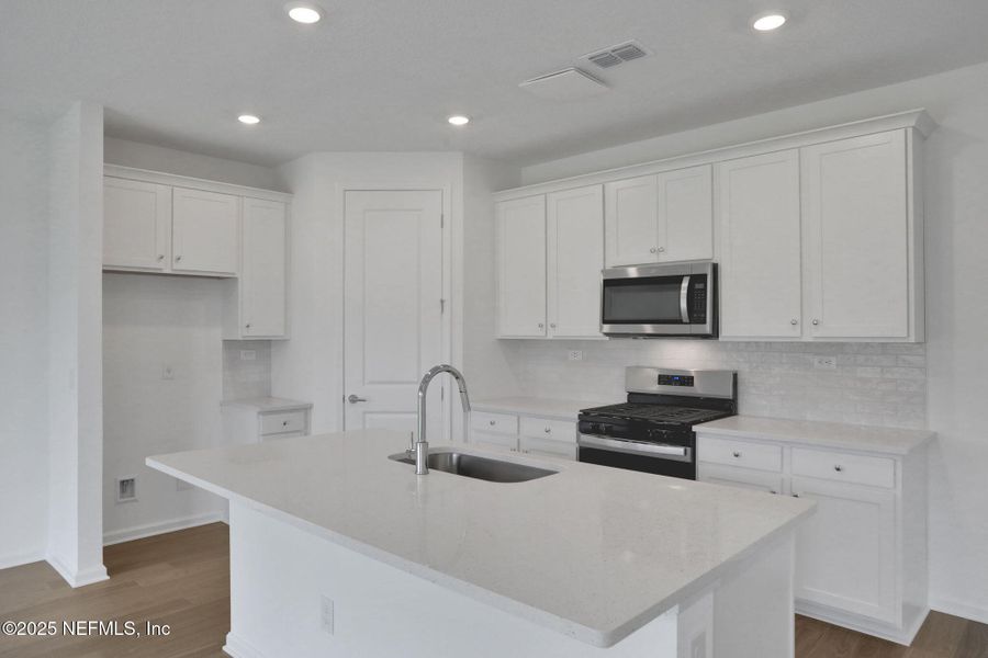 Furnished interior view inside a new home in TrailMark, St. Augustine (Image 5).