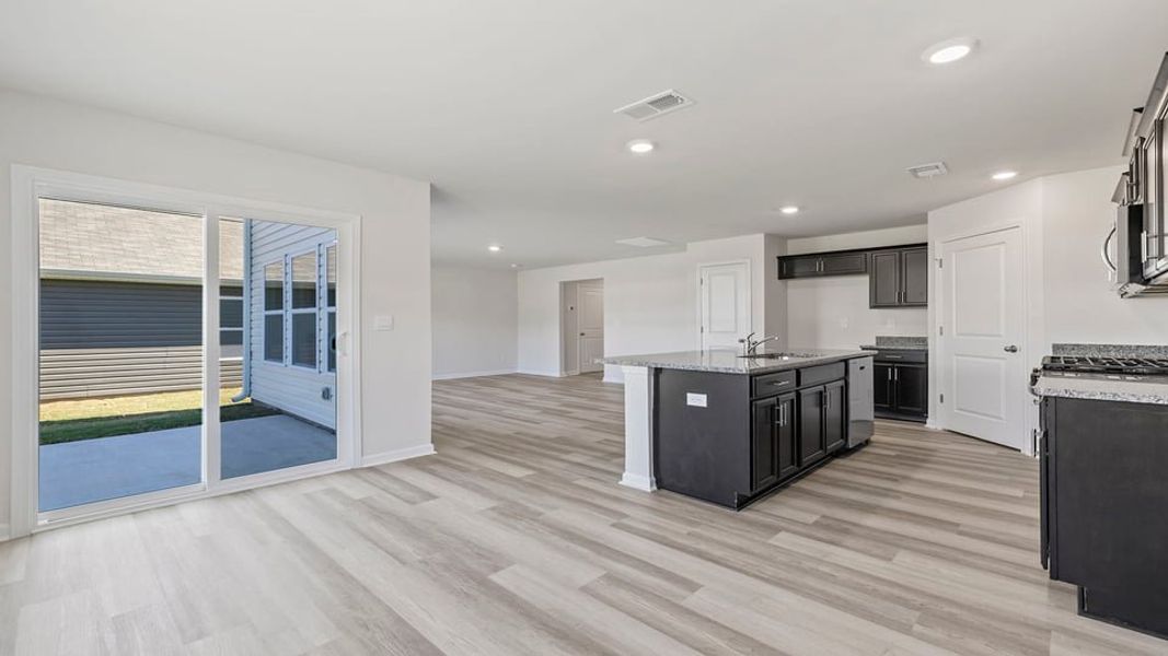 Furnished interior view inside a new home in Village Grove, Greenville (Image 6). Furnished interior view inside a new home in Village Grove, Greenville (Image 6).