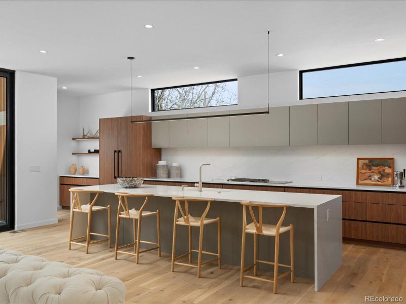 Furnished interior view inside a new home in , Denver (Image 11).