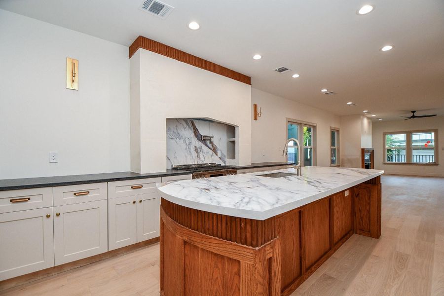 Furnished interior view inside a new home in , Houston (Image 3). Furnished interior view inside a new home in , Houston (Image 3).