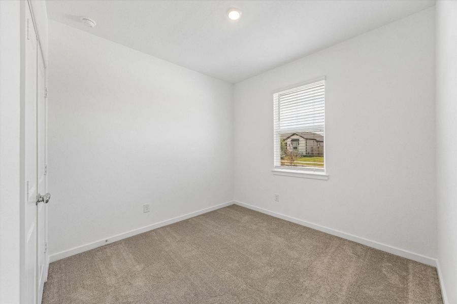 Spacious, unfurnished interior of a new home in Bridge Creek 45s and 50s, Cypress (Image 41).