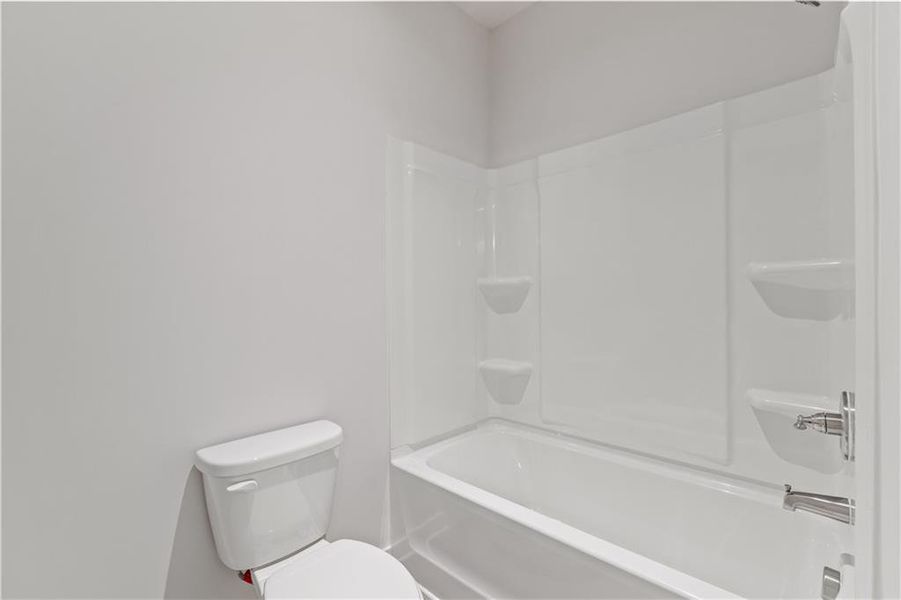 Furnished interior view inside a new home in Rosewood Lake Estates, Hoschton (Image 9).