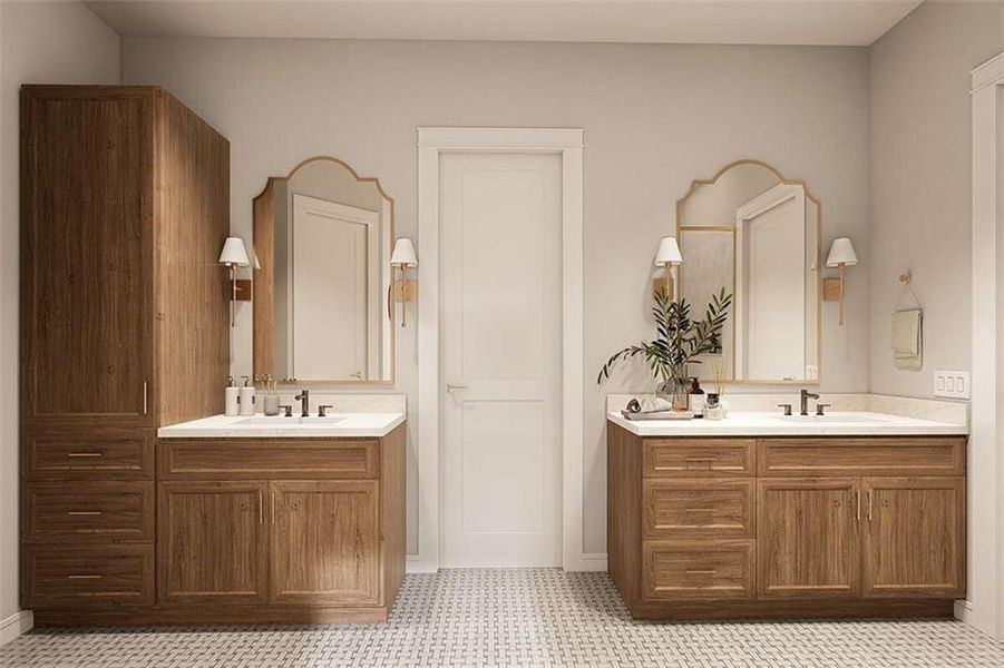 Furnished interior view inside a new home in , Maysville (Image 10).