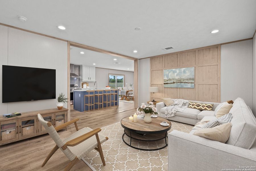 Furnished interior view inside a new home in , Somerset (Image 13).