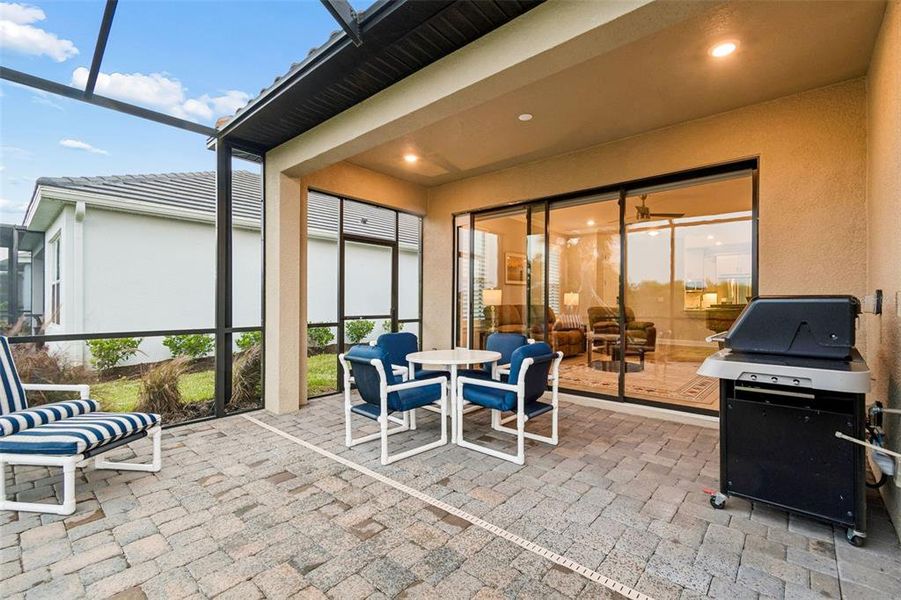 Exterior details and patio area of a home in , Wesley Chapel (Image 32). Exterior details and patio area of a home in , Wesley Chapel (Image 32).