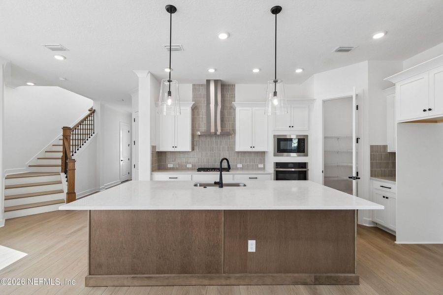 Furnished interior view inside a new home in Seabrook Village 40' Front Entry, Ponte Vedra (Image 5).